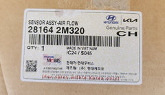 OEM 28164-2M320 Air Flow Sensor Assy FedEx for Hyundai Elantra 2019~23 Kia Forte